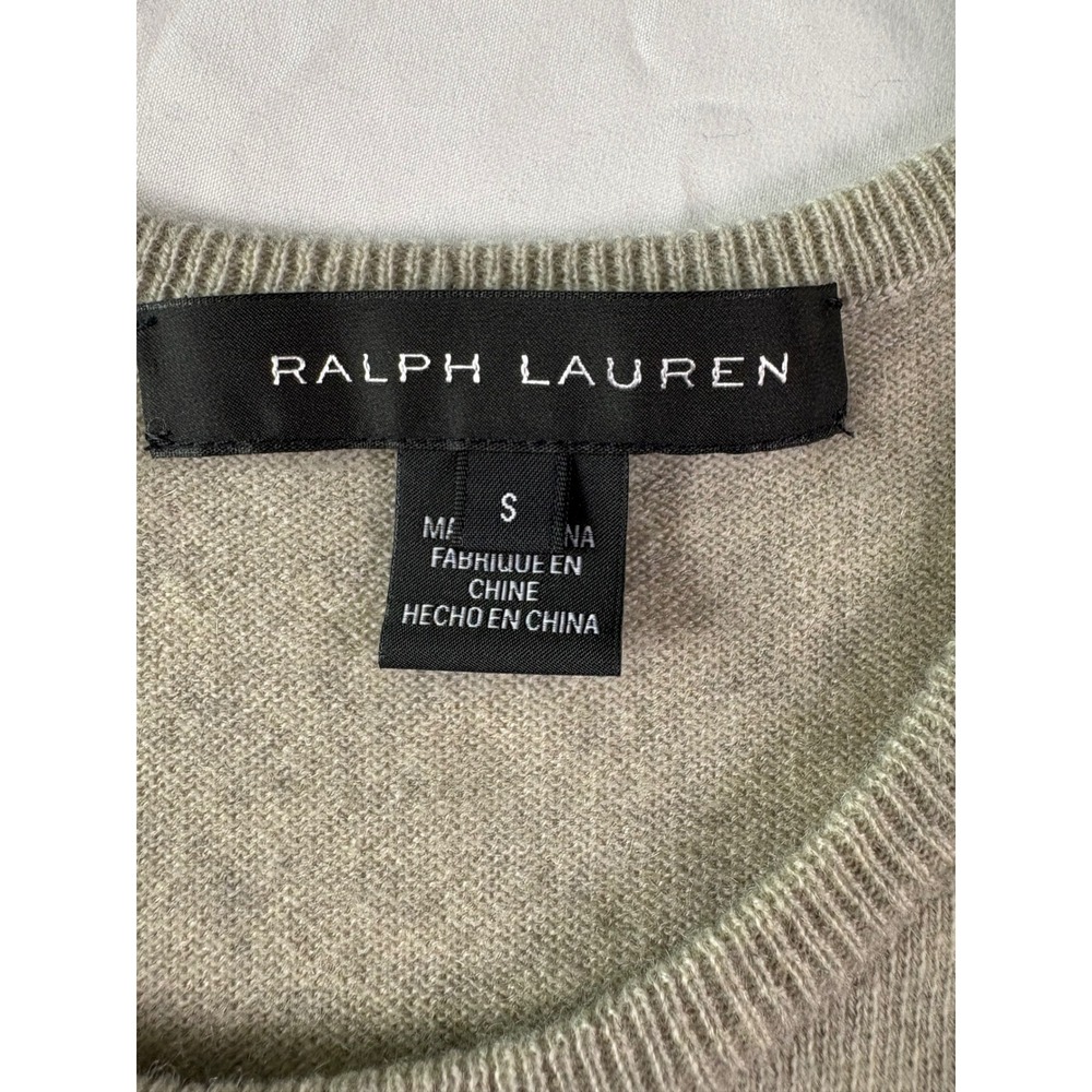 Ralph Lauren Black Label Cashmere Tank Top Womens S Knit Shell Basics Preppy - Picture 4 of 8